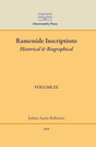 ramesside inscriptions abercromby ramesside inscriptions abercromby